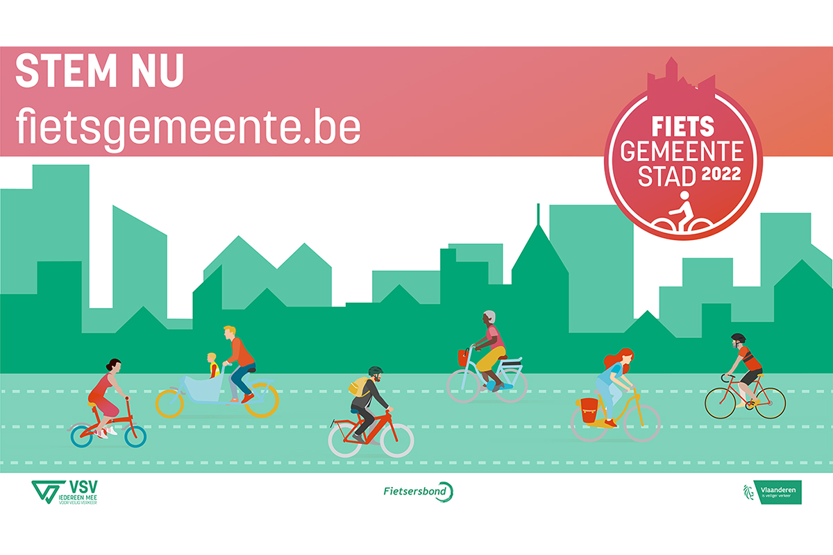 Is fietsen in jouw gemeente of stad fantastisch? Leet je stem horen met de enquête Fietsgemeente 2022! 