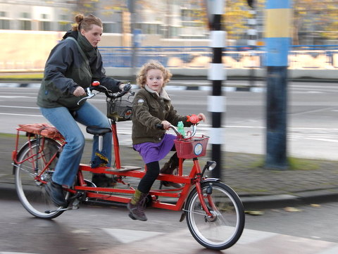 Kinderen vervoeren fiets Fietsersbond